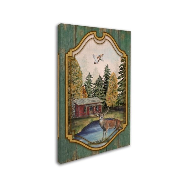 Jean Plout 'Wilderness Lodge 28' Canvas Art,12x19